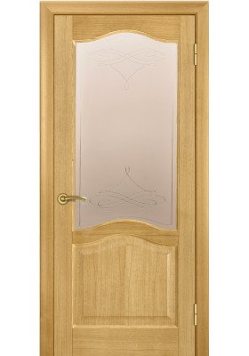 Купить Міжкімнатні двері, Шпоновані двері - Міжкімнатні двері Terminus Classic 03 дуб світлий зі склом в Одессе Міжкімнатні двері Terminus Classic 03 дуб світлий зі склом