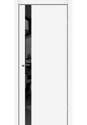 Купить Межкомнатные двери, Экошпон двери - Межкомнатная дверь Leador Asti Glass белый мат в Одессе Межкомнатная дверь Leador Asti Glass белый мат