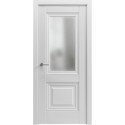 Межкомнатная дверь Гранд Lux-7 белый мат со стеклом