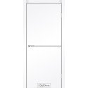 Міжкімнатні двері StilDoors Loft aluminium білий мат