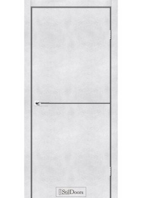 Межкомнатная дверь StilDoors Loft aluminium светлый бетон Межкомнатная дверь StilDoors Loft aluminium светлый бетон