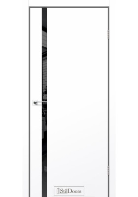 Купить Межкомнатные двери, ПВХ двери - Межкомнатная дверь StilDoors Loft glass белый мат в Одессе Межкомнатная дверь StilDoors Loft glass белый мат