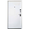 Входная дверь Qdoors Ультра Аккорд-Ас дуб табак/белое дерево