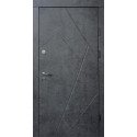 Вхідні двері Qdoors Ультра Флеш мармур темний/бетон бежевий