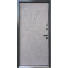 Входная дверь Qdoors Ультра Флеш мрамор темный/бетон бежевый
