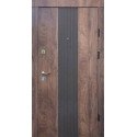 Вхідні двері Qdoors Преміум Люксор спив дерева коньячний