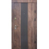 Вхідні двері Qdoors Преміум Люксор спив дерева коньячний