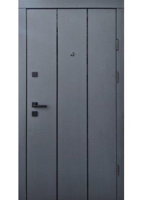 Вхідні двері Qdoors Преміум Вертикаль-АК антрацит/грій софт/бетонний бежевий Вхідні двері Qdoors Преміум Вертикаль-АК антрацит/грій софт/бетонний бежевий