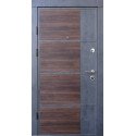 Вхідні двері Qdoors Преміум Бостон-М бетон темний/бетон світлий