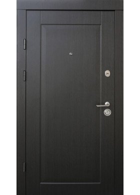 Входная дверь Qdoors Премиум Прованс венге темный/белый супермат