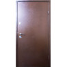 Вхідні двері Qdoors Преміум Горизонталь венге чорний/венге ванільний