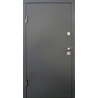 Вхідні двері Qdoors Стандарт М Горизонталь графіт/дуб вулканічний