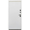 Вхідні двері Qdoors Стріт Бонд дуб темний/гладь білий
