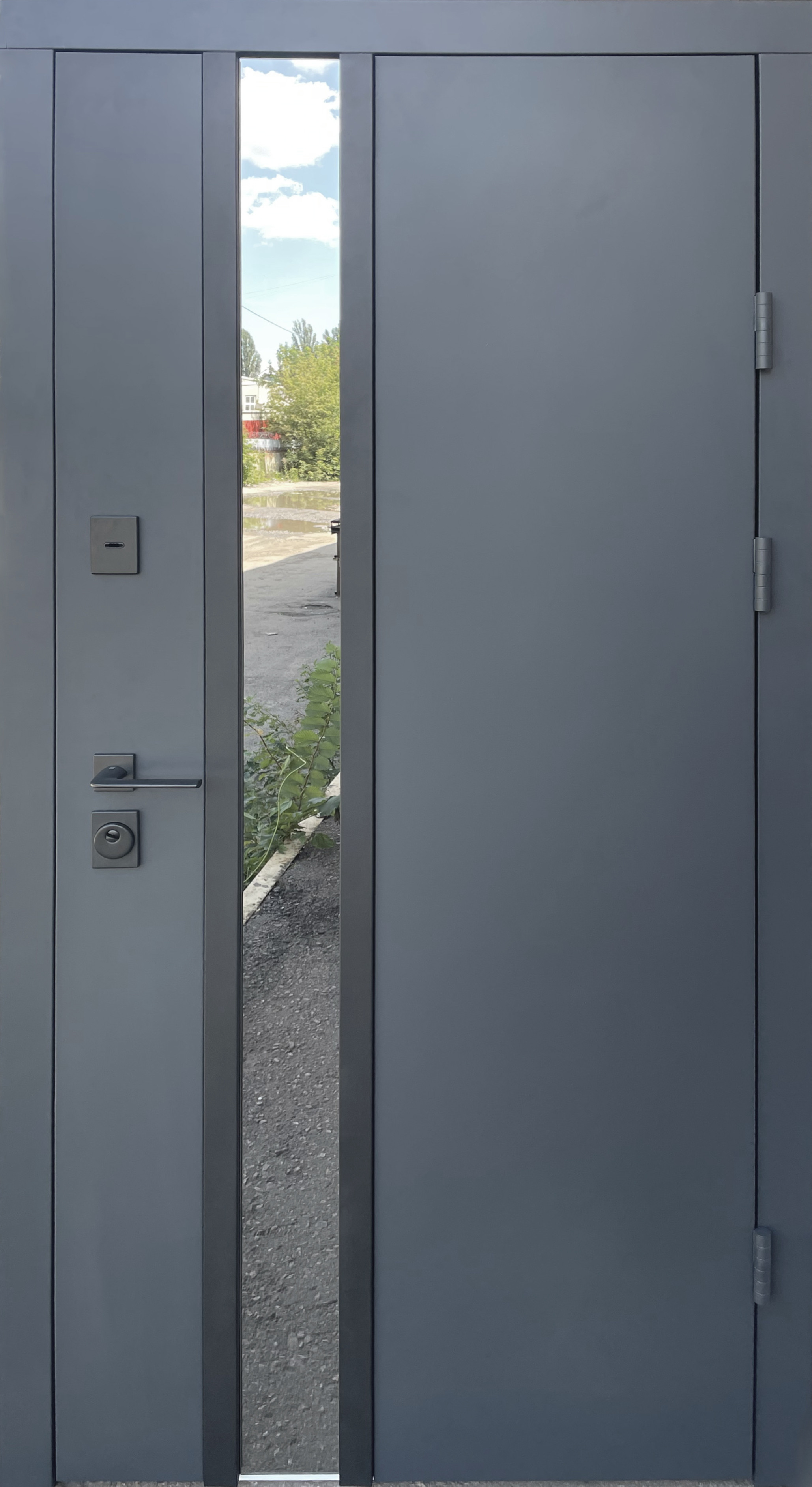 Qdoors Стріт Норд метал антрацит 7021 — вхідні двері, купити в Одесі