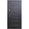 Вхідні двері Qdoors Стріт Бонд дуб темний/гладь білий