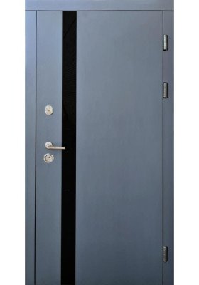 Купить Входные двери - Входная дверь Форт-М Трио Лофт графит в Одессе Входная дверь Форт-М Трио Лофт графит