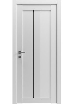 Міжкімнатні двері Гранд Lux-1 білий мат