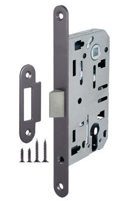 Купить Фурнітура, Замки та засувки - Замок під циліндр Armadillo LH 85-50 GR графіт в Одессе Замок під циліндр Armadillo LH 85-50 GR графіт