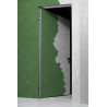 Скрытые двери Various Doors INSIDE на алюминиевом каркасе под покраску