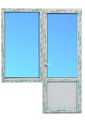 Балконный блок Steko S500 1800 х 2100 мм