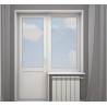 Балконний блок Steko IDEAL 2000 1800 х 2200 мм