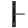 Умный дверной биометрический замок SEVEN lock SL-7762BF black (врезная часть 3585)