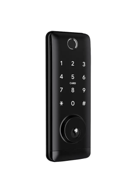 Розумний дверний біометричний замок SEVEN LOCK SL-7764BF black
