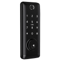 Умный дверной биометрический замок SEVEN lock SL-7764BF black