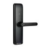 Умный дверной биометрический замок SEVEN lock SL-7767BFW black (врезная часть 7068)