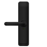 Умный дверной биометрический замок SEVEN lock SL-7767BFW black (врезная часть 7068)