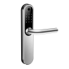 Умный дверной биометрический замок SEVEN lock SL-7768BF silver (врезная часть 6068R)