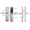 Розумний дверний біометричний замок SEVEN LOCK SL-7768BF