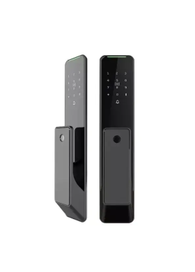 Розумний дверний біометричний замок SEVEN LOCK SL-7775BF black
