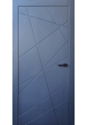 Межкомнатная дверь Estet Doors Диагональ RAL 7016