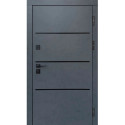 Входная дверь Форт-М Термо Токио Металл бетон антрацит/МДФ бетон снежный