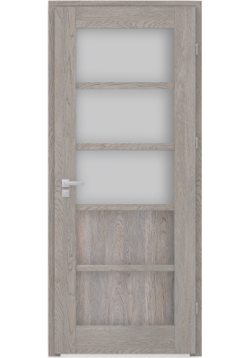 Купить Межкомнатные двери, Ламинированные двери - Межкомнатная дверь EcoDoors Bergamo 4 в Одессе Межкомнатная дверь EcoDoors Bergamo 4