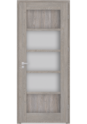Купить Межкомнатные двери, Ламинированные двери - Межкомнатная дверь EcoDoors Bergamo 2A в Одессе Межкомнатная дверь EcoDoors Bergamo 2A