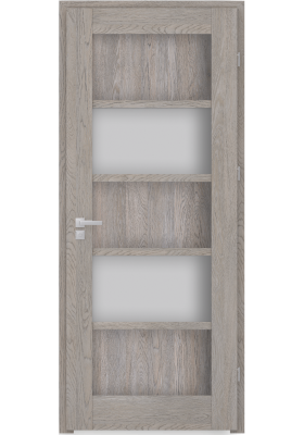 Купить Межкомнатные двери, Ламинированные двери - Межкомнатная дверь EcoDoors Bergamo 3A в Одессе Межкомнатная дверь EcoDoors Bergamo 3A