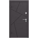 Входная дверь Rodos Basic S Bas 002 Коричневый С407/дуб сонома