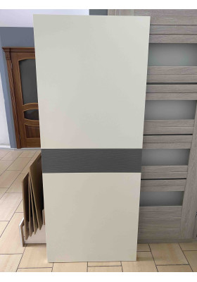 Межкомнатные Двери Rodos Wave G RAL 9010 вставка 3D