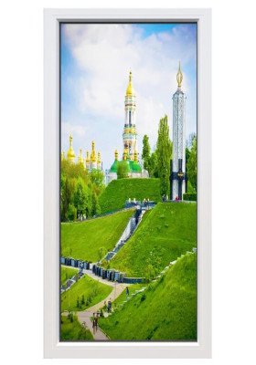 Металопластикове вікно Glasso 5S глухе 1000 х 1000 мм