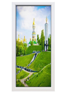Металопластикове вікно Glasso 5S глухе 600 х 1000 мм Металопластикове вікно Glasso 5S глухе 600 х 1000 мм