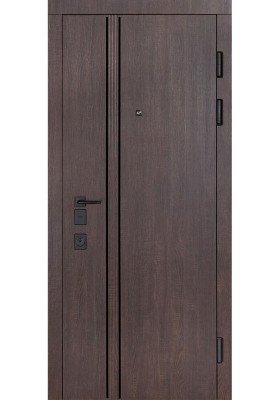 Купить Вхідні двері - Вхідні двері Булат Expert 570/568 дуб дорадо темний/олово супермат в Одессе Вхідні двері Булат Expert 570/568 дуб дорадо темний/олово супермат