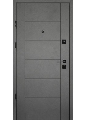 Входная дверь Straj Safe Lux Securemme Parallel бетон серый