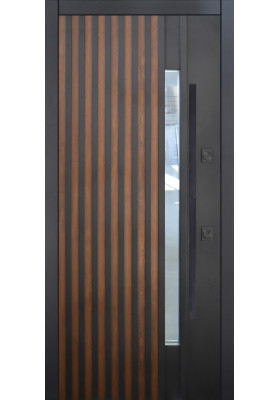 Купить Входные двери - Входная дверь Straj Proof Mottura Rio-S Loft DMD 1200 Дуб темный/белый атлас в Одессе Входная дверь Straj Proof Mottura Rio-S Loft DMD 1200 Дуб темный/белый атлас
