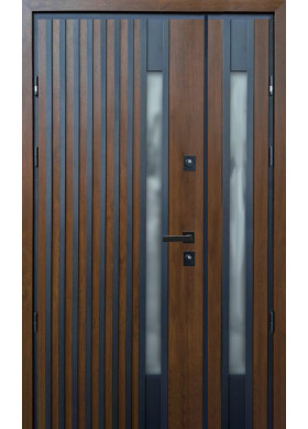 Входная дверь Straj Proof Mottura Rio-S Loft 1220 Дуб темный