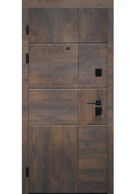 Купить Вхідні двері - Вхідні двері Hygge Apart 120 Square спил коньячний в Одессе Вхідні двері Hygge Apart 120 Square спил коньячний