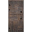 Вхідні двері Hygge Apart 120 Square спил коньячний