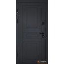 Вхідні двері Abwehr Cottage модель Scandi 498 RAL 7021/білий мат