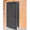 Вхідні двері Abwehr Cottage модель Scandi 498 RAL 7021/білий мат